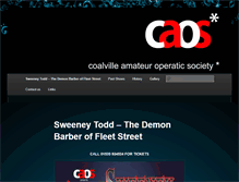 Tablet Screenshot of caos.org.uk